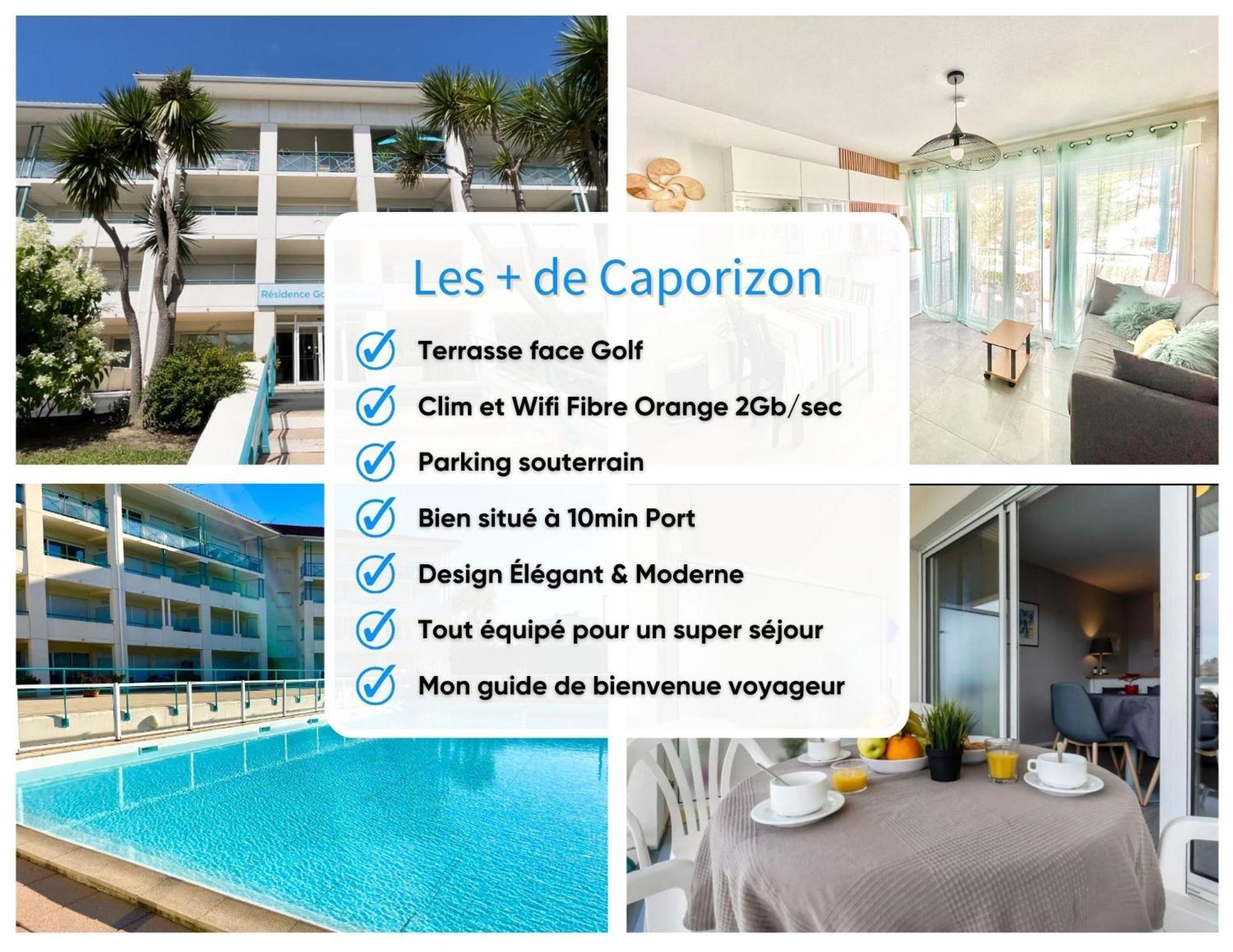 Caprozion-Erosoa-T1-Piscine-Clim Apartment Ciboure Exterior photo